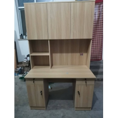 组合书柜桌宽120cm，厚60cm，高195cm